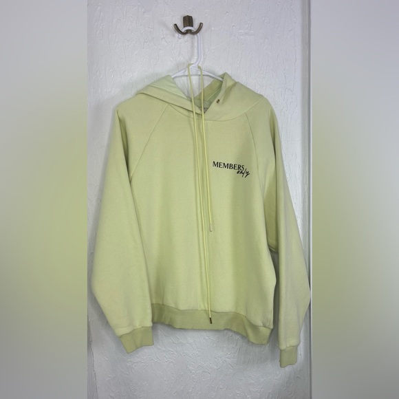 Beach Riot Tops - BEACHRIOT x Vivrelle Members Only Green Hoodie Size Small